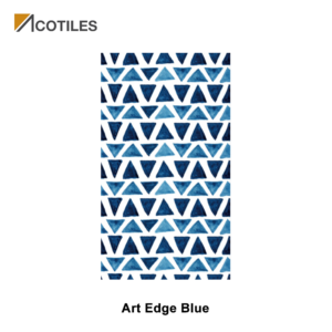 Art Edge Blue Thin Tiles