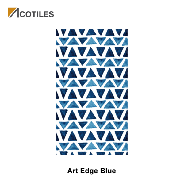 Art Edge Blue Thin Tiles