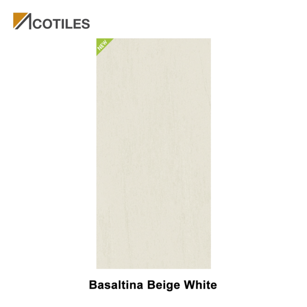 Basaltina Beige White Thin Tiles - 900mm x 1800mm x 6mm - 2 Faces