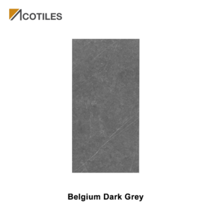 Belgium Dark Grey Thin Tiles - 8 Faces