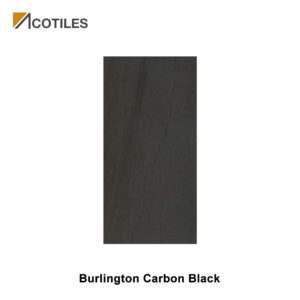 Burlington Carbon Black Thin Tiles - 8 Faces