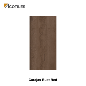 Carajas Rust Red Thin Tiles - 8 Faces