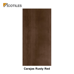 Carajas Rusty Red Thin Tiles - 2 Faces