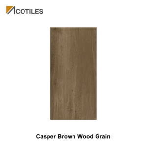 Casper Brown Wood Grain Thin Tiles - 6 Faces