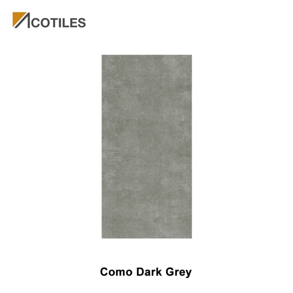 Como Dark Grey Thin Tiles - 5 Faces