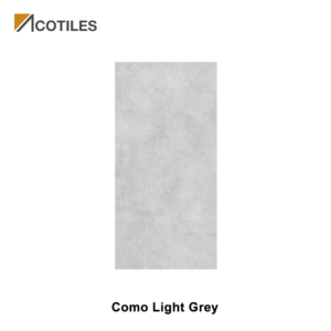 Como Light Grey Thin Tiles - 5 Faces