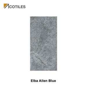 Elba Allen Blue Thin Tiles - 4 Faces