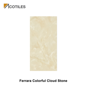 Ferrara Colorful Cloud Stone Thin Tiles - 3 Faces