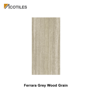 Ferrara Grey Wood Grain Thin Tiles - 4 Faces