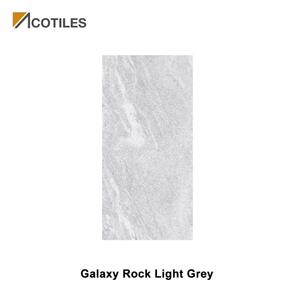 Galaxy Rock Light Grey Thin Tiles - 6 Faces