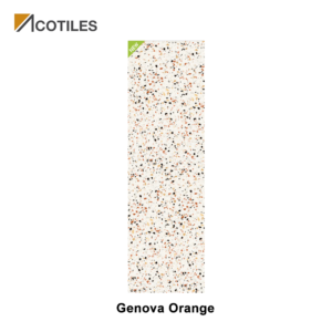 Genova Orange Thin Tiles