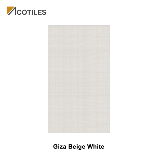 Giza Beige White Thin Tiles