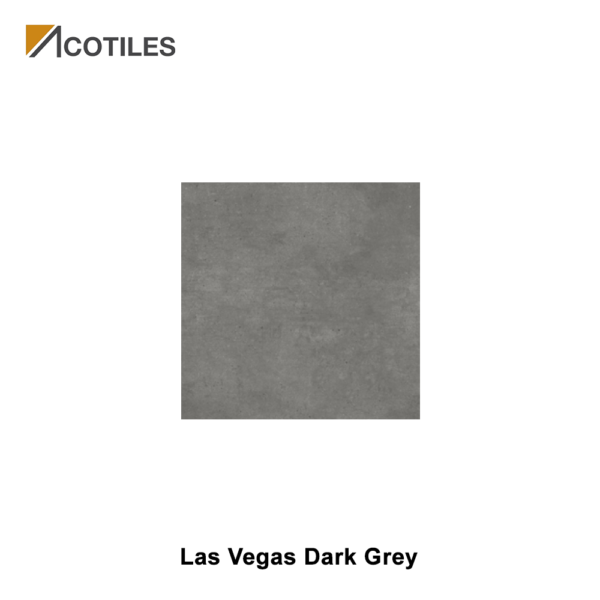 Las Vegas Dark Grey Thin Tiles - 6 Faces