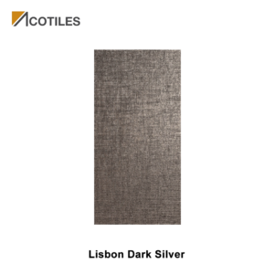 Lisbon Dark Silver Thin Tiles