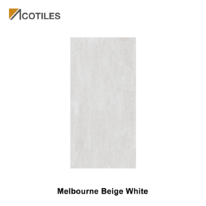 Melbourne Beige White Thin Tiles - 2 Faces