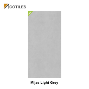 Mijas Light Grey Thin Tiles - 4 Faces