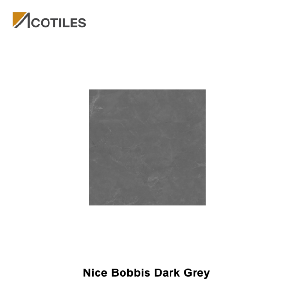 Nice Bobbis Dark Grey Thin Tiles - 1000mm x 1000mm x 6mm - 4 Faces