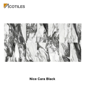Nice Cara Black Thin Tiles - 14 Faces