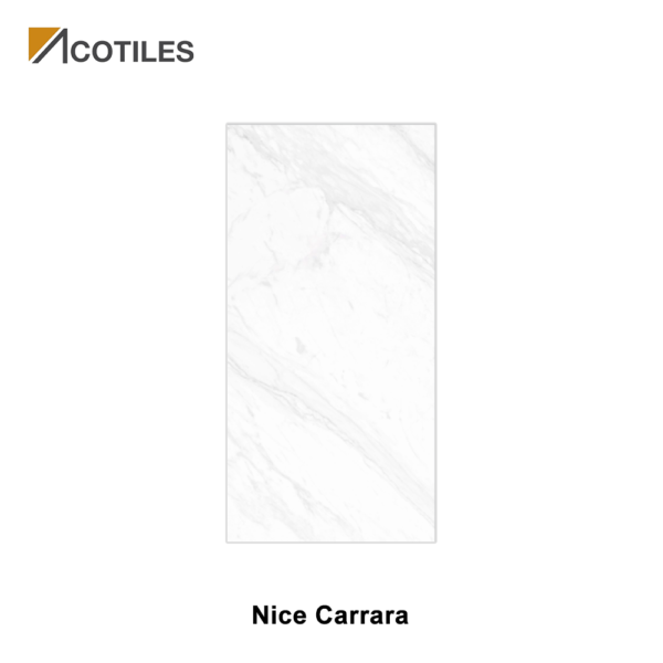 Nice Carrara Thin Tiles - 12 Faces
