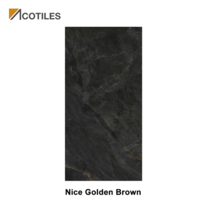 Nice Golden Brown Thin Tiles