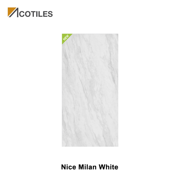Nice Milan White Thin Tiles