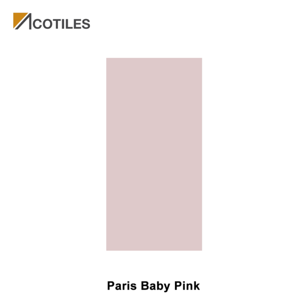 Paris Baby Pink Thin Tiles