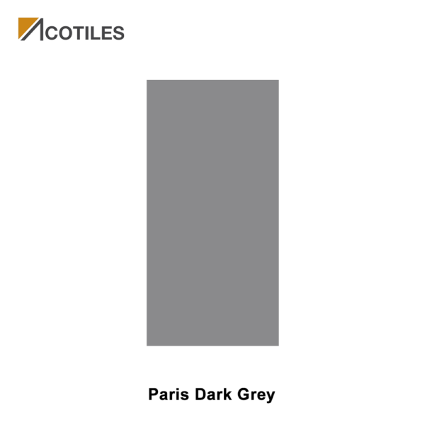 Paris Dark Grey Thin Tiles