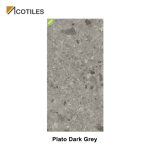 Plato Dark Grey Thin Tiles