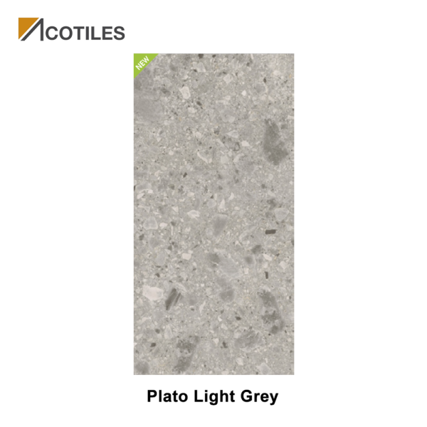 Plato Light Grey Thin Tiles