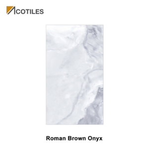 Roman Brown Onyx Thin Tiles