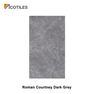 Roman Courtney Dark Grey Thin Tiles