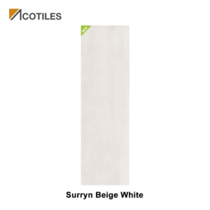Surryn Beige White Thin Tiles