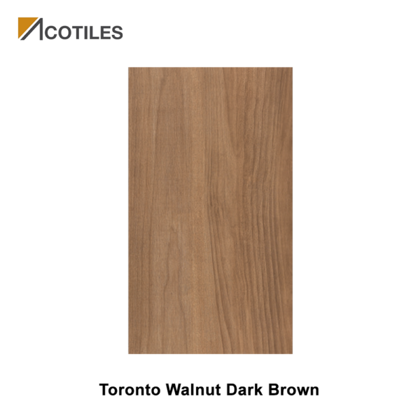 Toronto Walnut Dark Brown Thin Tiles