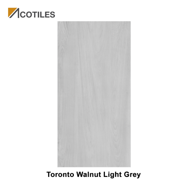 Toronto Walnut Light Grey Thin Tiles