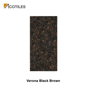 Verona Black Brown Thin Tiles