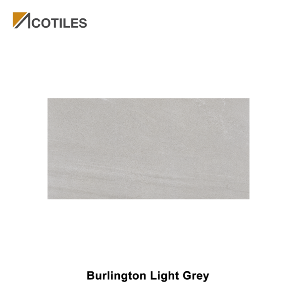 Burlington Light Grey Porcelain Tiles TU02
