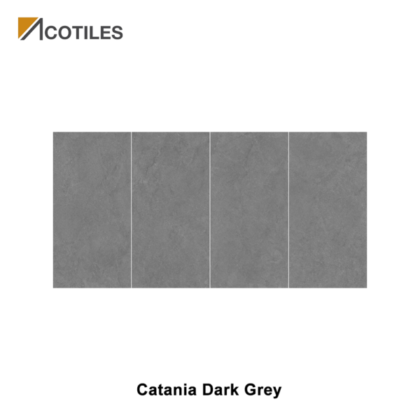 Catania Dark Grey Porcelain Tiles MY11