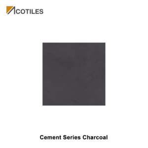 Cement Series Charcoal Porcelain Tiles AJ36VF1DME