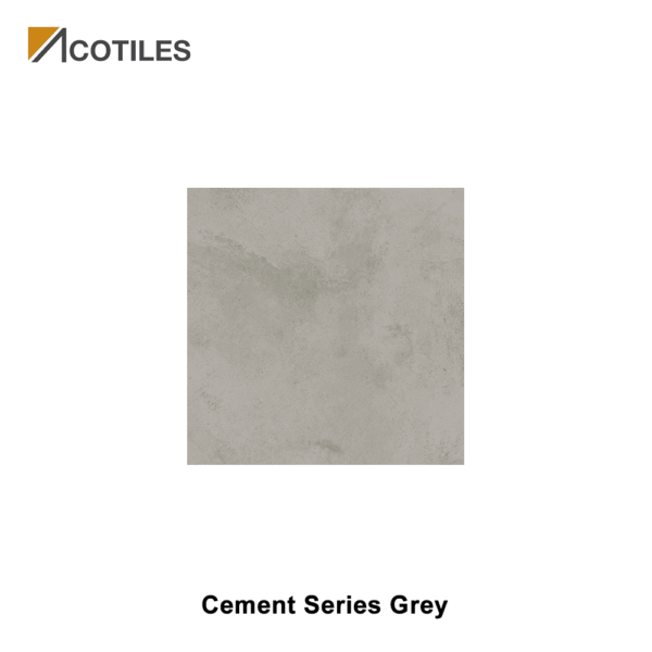 Cement Series Grey Porcelain Tiles AJ36VF4DME