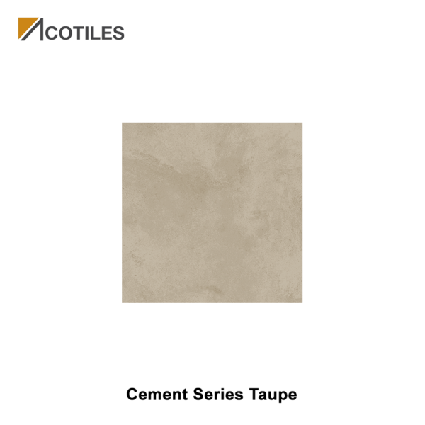 Cement Series Taupe Porcelain Tiles AJ36VF7DME
