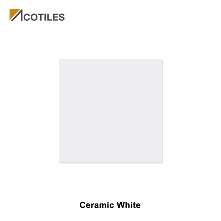 Ceramic White (Square) Ceramic Tiles ACOTILES