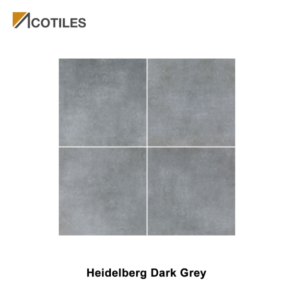 Heidelberg Dark Grey Porcelain Tiles H04