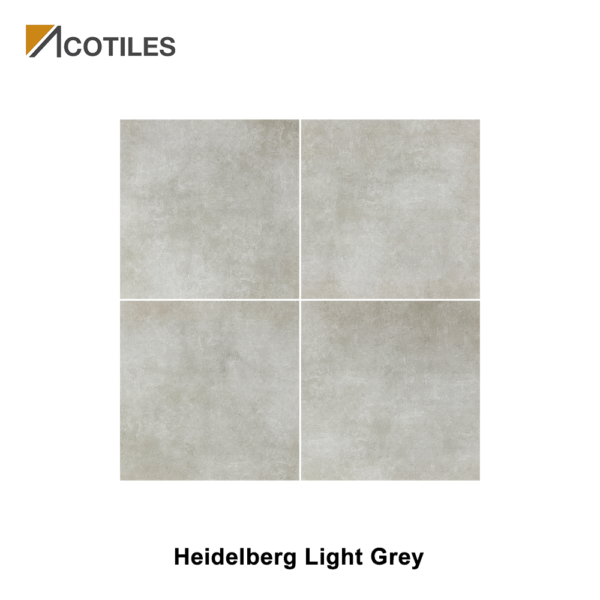 Heidelberg Light Grey Porcelain Tiles H02